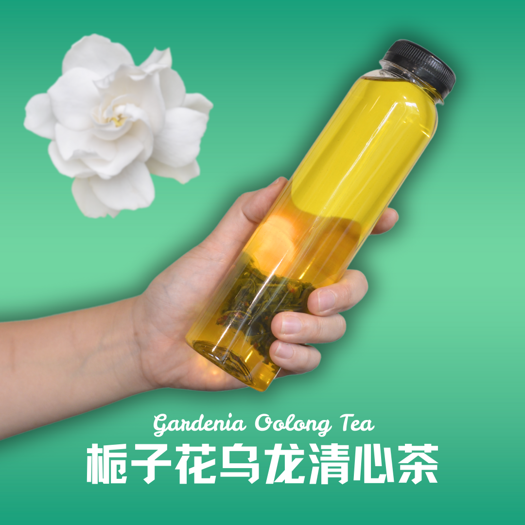 OKA-OKA 栀子花乌龙茶瓶装产品图