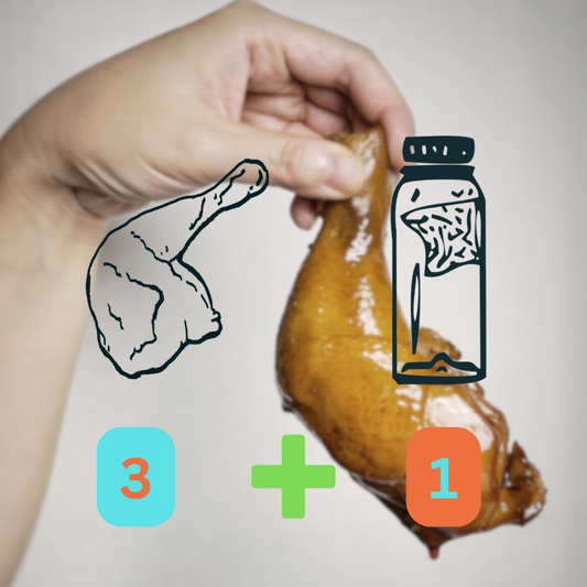 3腿1茶饮探索组合 3 Legs + 1 Drink MINISTER Combo (20% OFF!)